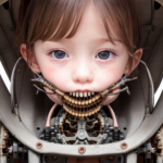 【AI】 萝莉机械嘴巴改造